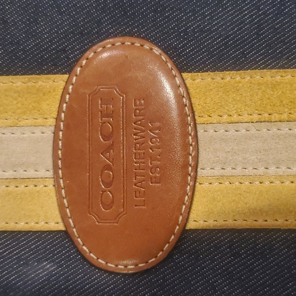 Coach Demin and Leather Bag - Picture 2 of 7